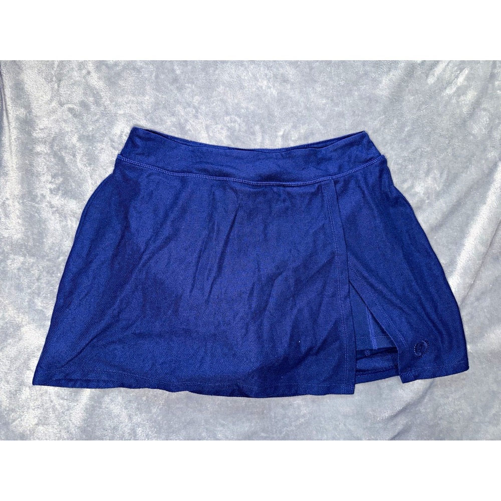 PINK Victoria's Secret Blue Athletic Skort Pull-On Stretch Tennis Women M